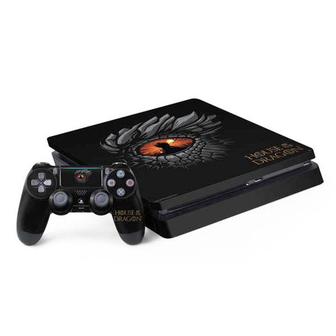 HBO House of the Dragon Burning Dragon PlayStation PS4 Skins